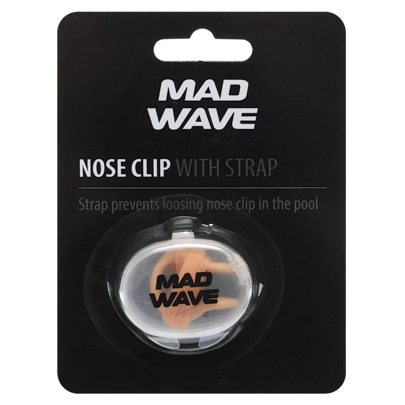 Затискач для носа Nose Clip MadWave M071603000W бежевий