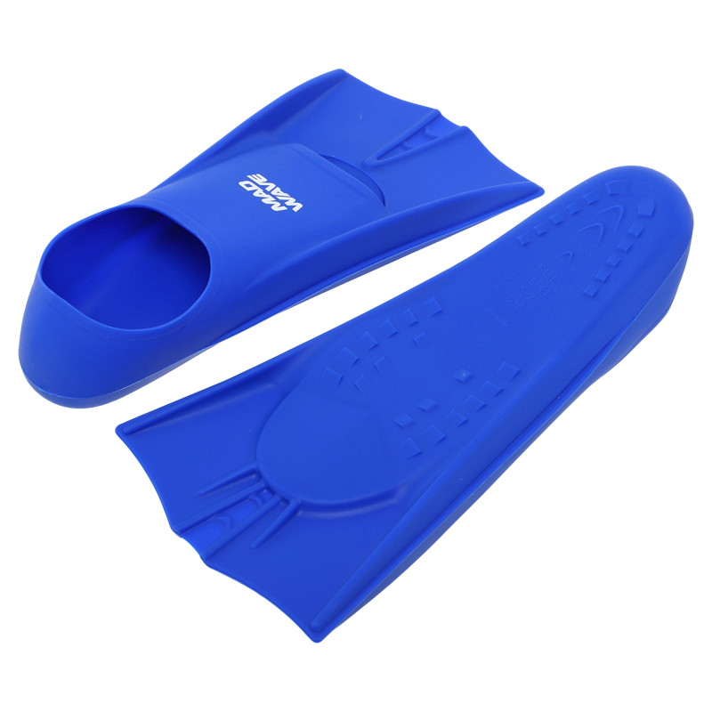 Ласти для тренувань у басейні короткі із закритою п'ятою MadWave FLIPPERS M074302 розмір 30-43 кольори в асортименті