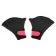 Акваперчатки для аквафітнесу Aquafitness gloves MadWave M074603 S-L рожевий-чорний