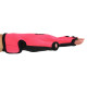 Акваперчатки для аквафітнесу Aquafitness gloves MadWave M074603 S-L рожевий-чорний