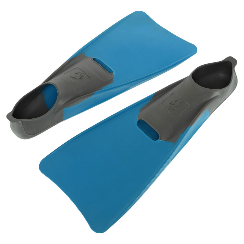 Ласти із закритою п'ятою MadWave M074605608W розмір 42-43 блакитний-сірий