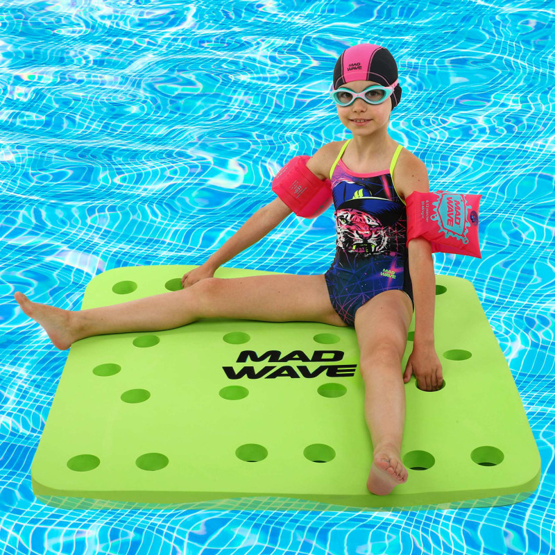 Пліт для навчання плавання MadWave Floating Island M075005 зелений