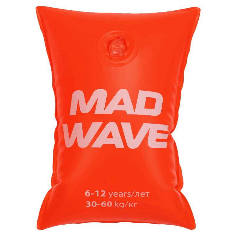 Нарукавники для плавання дитячі надувні 2шт MadWave BASIC M075605 2-12 лет цвета в ассортименте