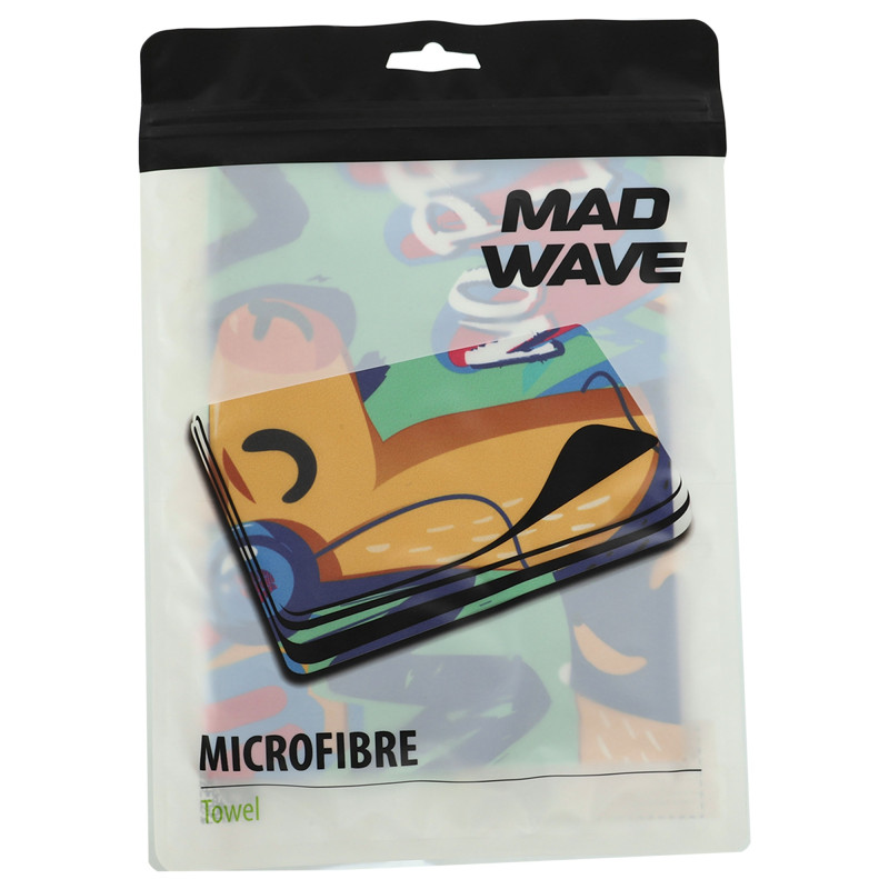 Рушник спортивний з мікрофібри MadWave LLAMA M076103116W 80х40см зелений