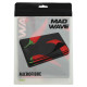 Рушник спортивний з мікрофібри MadWave SPICY M076304100W 80х40см чорний