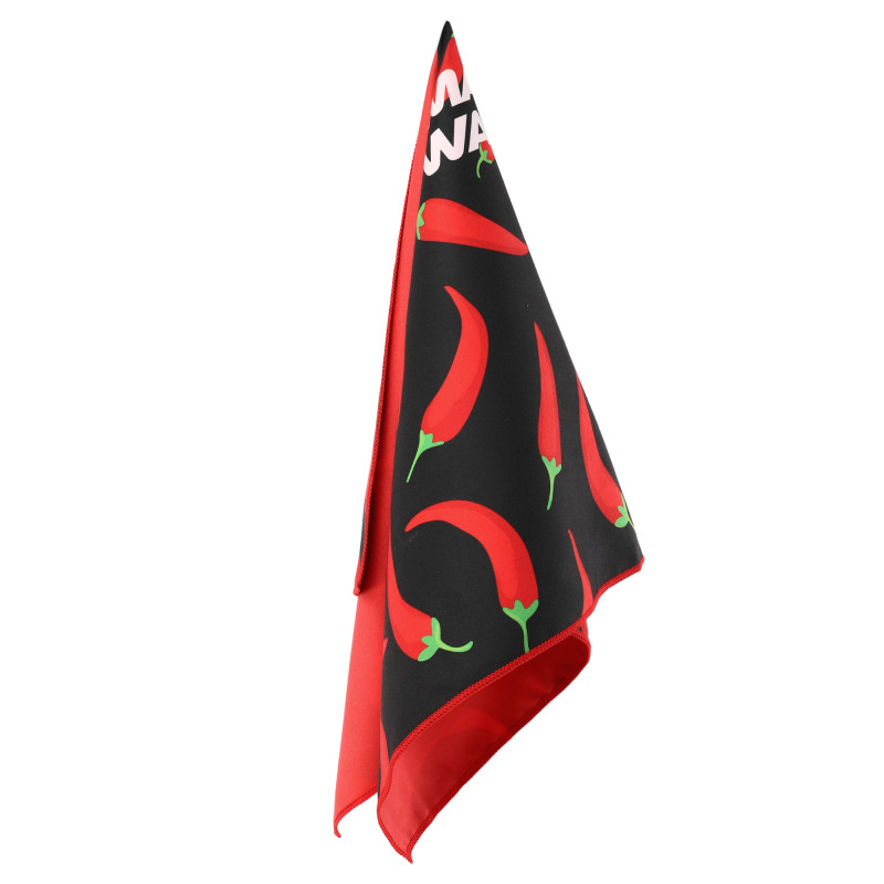 Рушник спортивний з мікрофібри MadWave SPICY M076304100W 80х40см чорний