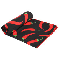 Рушник спортивний з мікрофібри MadWave SPICY M076304200W 140х80см чорний