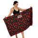 Рушник спортивний з мікрофібри MadWave SPICY M076304200W 140х80см чорний