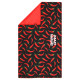 Рушник спортивний з мікрофібри MadWave SPICY M076304200W 140х80см чорний