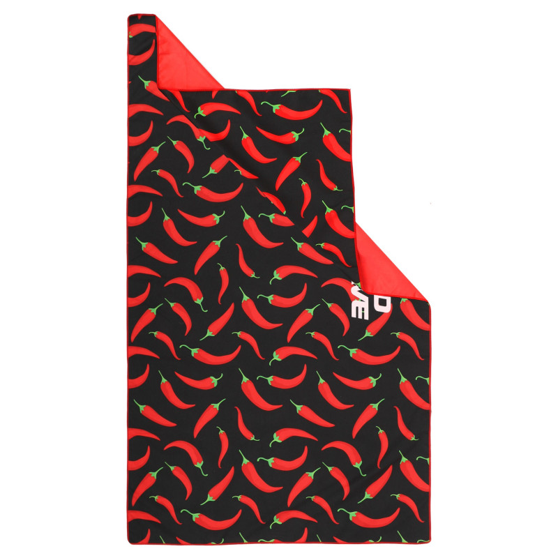 Рушник спортивний з мікрофібри MadWave SPICY M076304200W 140х80см чорний