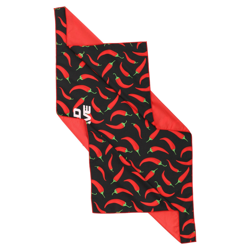 Рушник спортивний з мікрофібри MadWave SPICY M076304200W 140х80см чорний