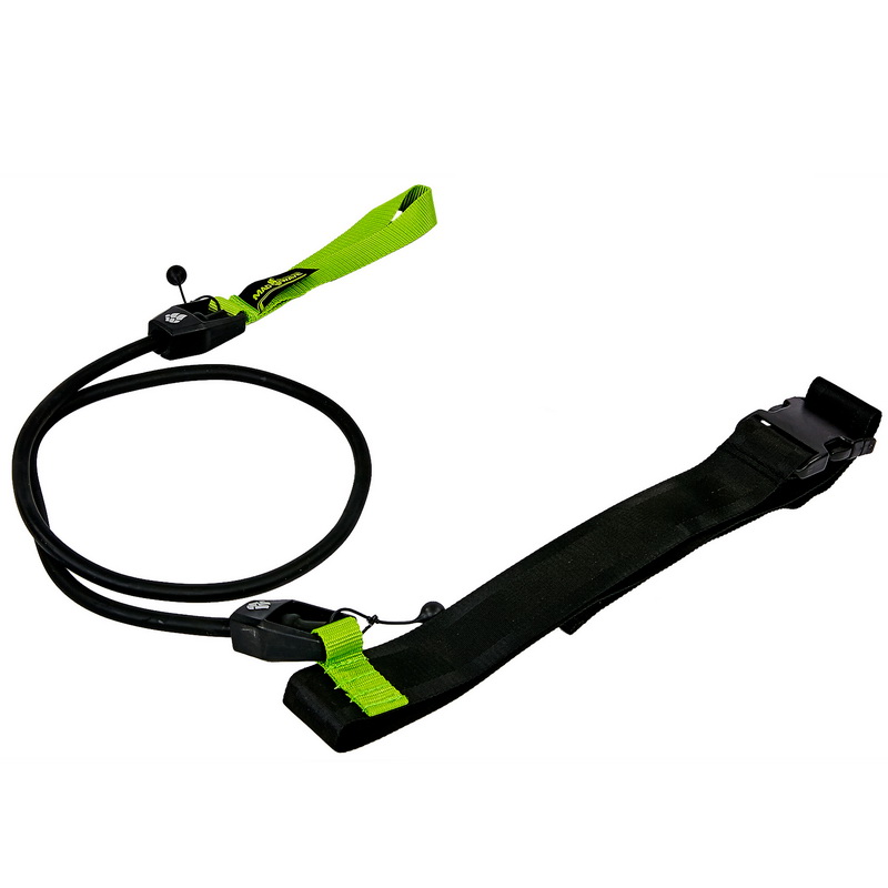 Трос еластичний з поясом MadWave SHORT BELT M077104 довжина 1,15м кольори в асортименті