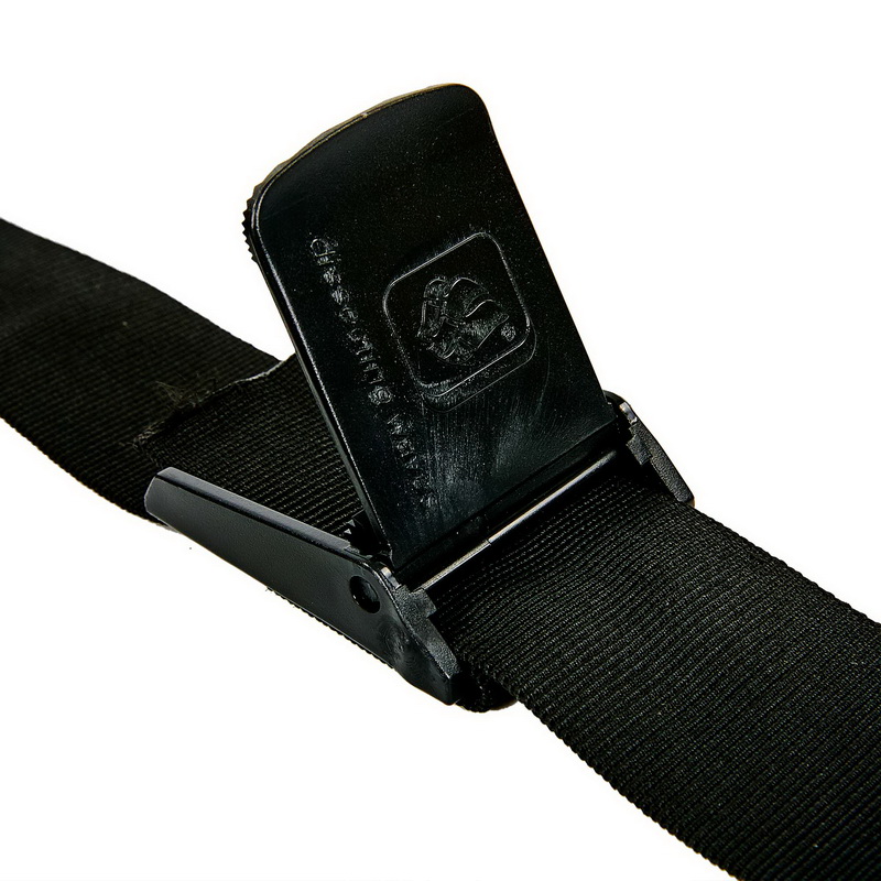 Пояс із тросом MadWave BELT TRAINER M077105 довжина 2м чорний