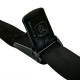 Пояс із тросом MadWave BELT TRAINER M077105 довжина 2м чорний