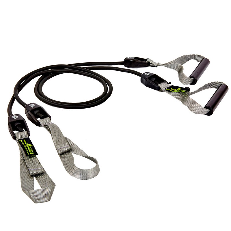 Тренажер для плавання з ручками для тренування гребка MadWave ROWER TRAINER DRY M077109 довжина 1,2 м кольори в асортименті