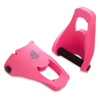 Гантелі для аквафітнесу та аквааеробіки аква-гантелі Aqua Dumbbells MadWave AQUACOMBAT M082301 2шт рожевий