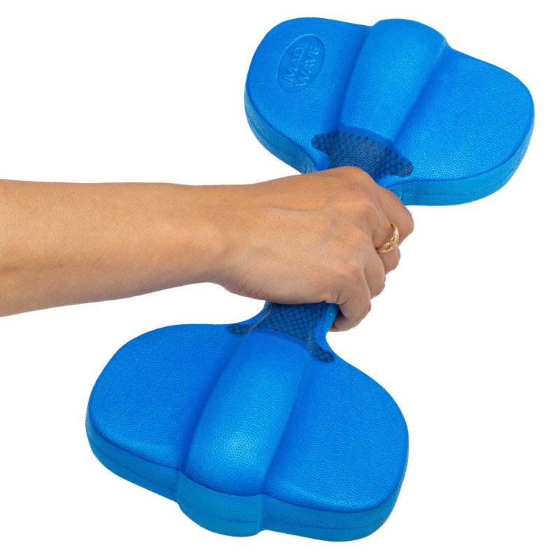 Гантелі для аквафітнесу та аквааеробіки аква-гантелі Aqua Dumbbells MadWave Aquaaerobics Pair M082503 2шт кольори в асортименті