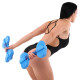 Гантелі для аквафітнесу та аквааеробіки аква-гантелі Aqua Dumbbells MadWave Aquaaerobics Pair M082503 2шт кольори в асортименті