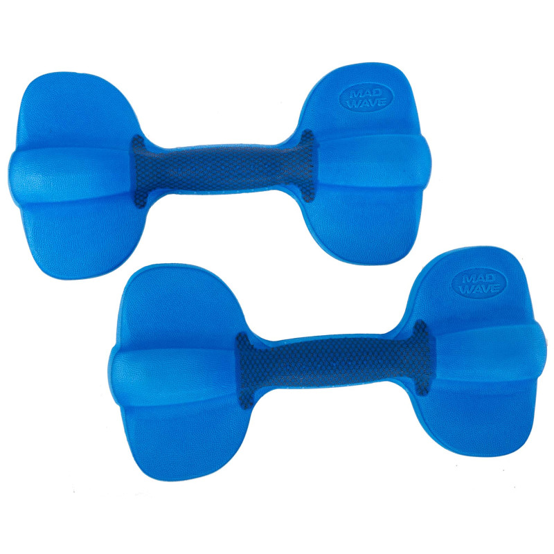 Гантелі для аквафітнесу та аквааеробіки аква-гантелі Aqua Dumbbells MadWave Aquaaerobics Pair M082503 2шт кольори в асортименті