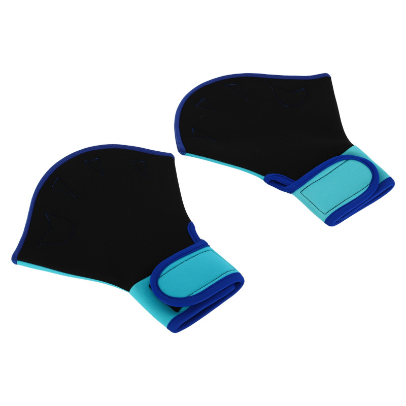Акваперчатки для аквафітнесу Aquafitness gloves MadWave M082906 бірюзовий