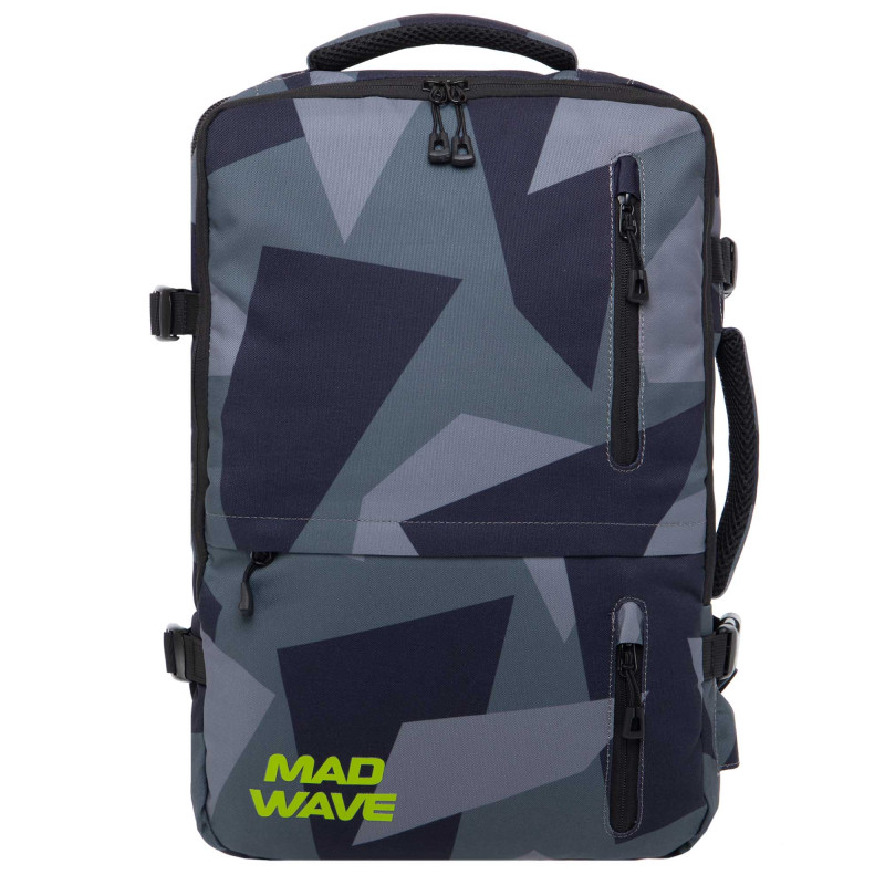 Рюкзак спортивний MadWave M112905000W COACH TRANSFORMER 34л сірий
