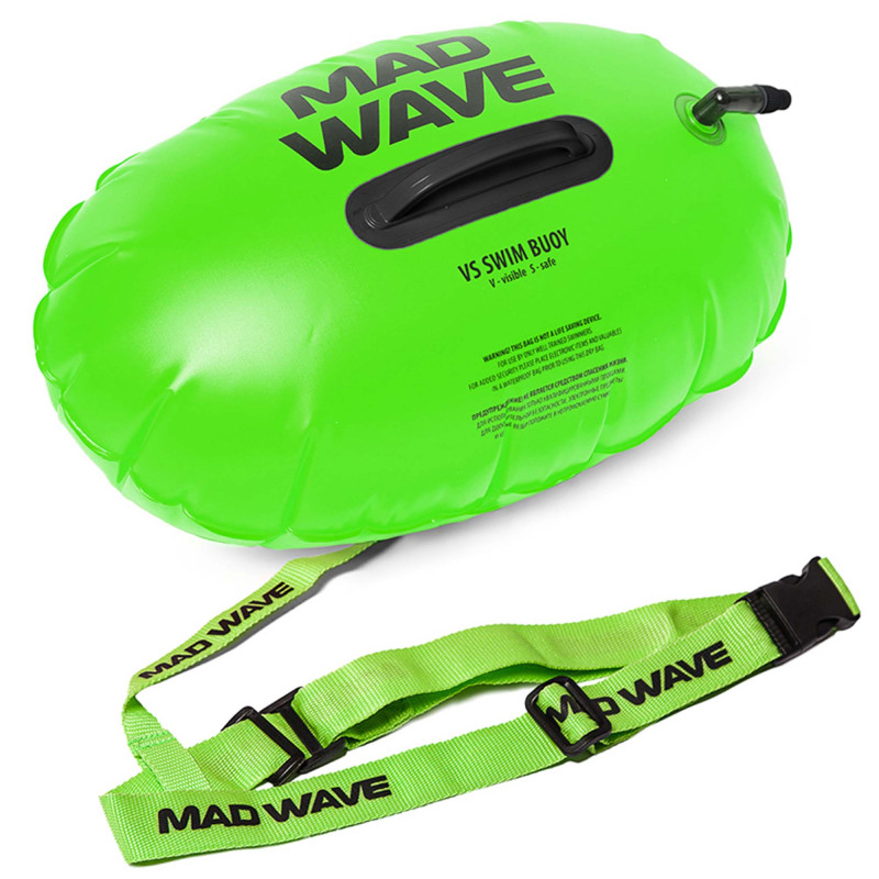 Сигнальний надувний буй MadWave M2040020 VSP Swim Buoy кольори в асортименті