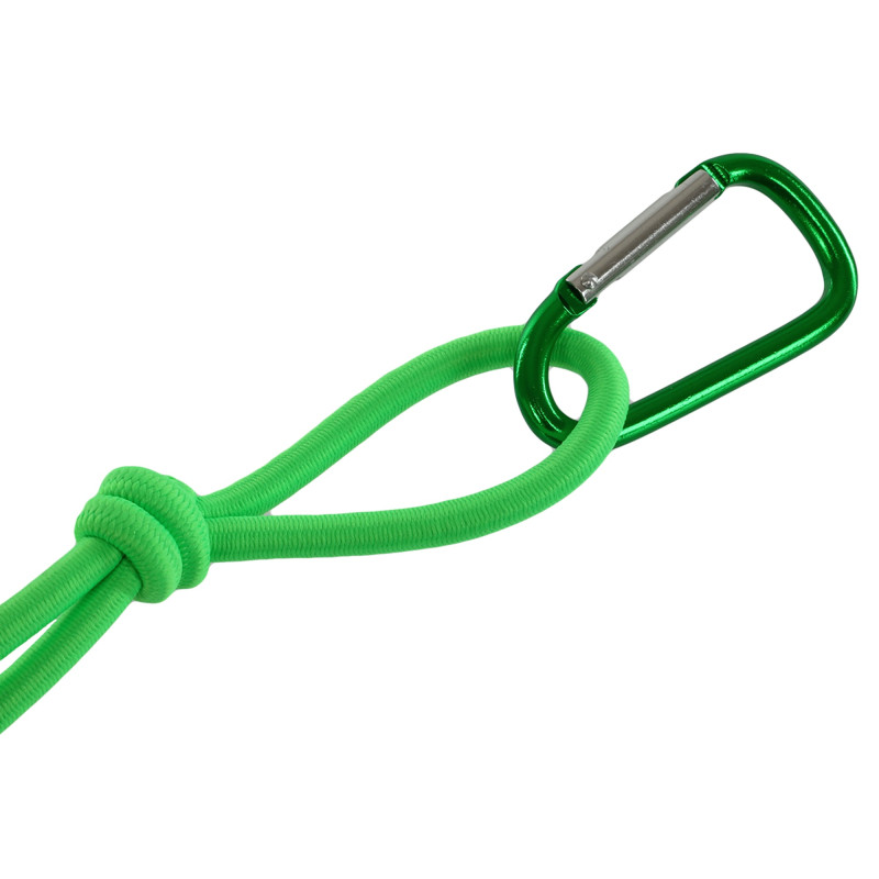 Трос амортизуючий для свімрану MADWAVE Swimrun Tow Rope M204003010W зелений