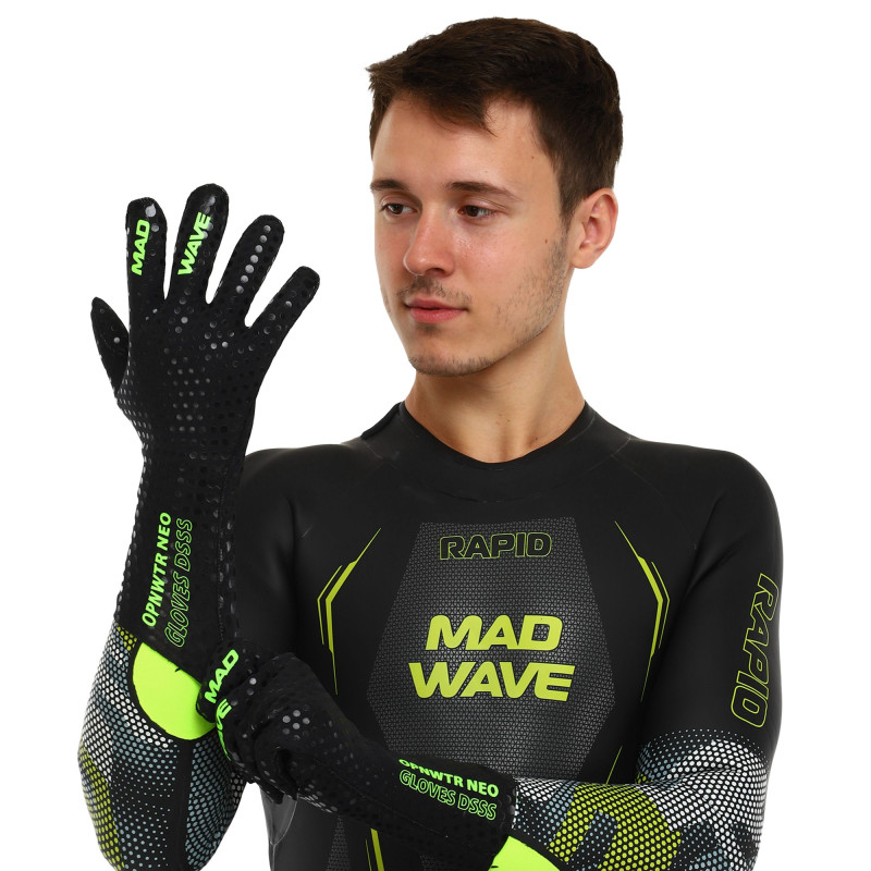 Рукавиці для дайвінгу MADWAVE DSSS M204202 XS-XXL чорний