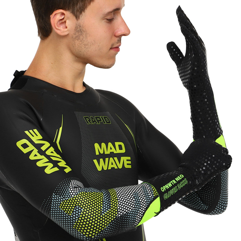 Рукавиці для дайвінгу MADWAVE DSSS M204202 XS-XXL чорний