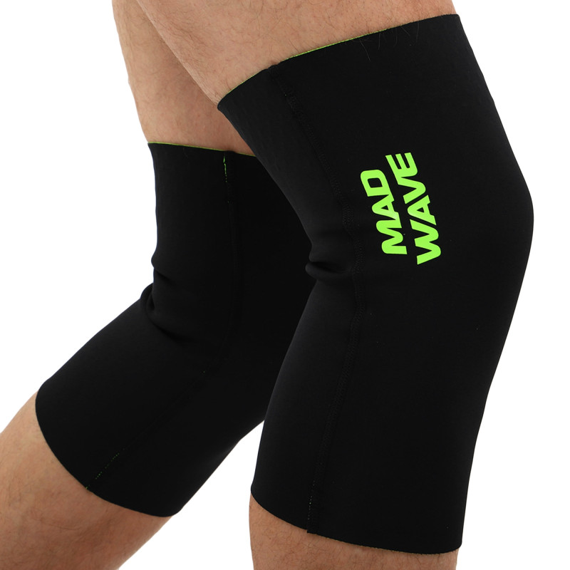 Наколінники для плавання в холодній воді MADWAVE NEO DSSS KNEE WARMERS M204210 розмір S-XL чорний