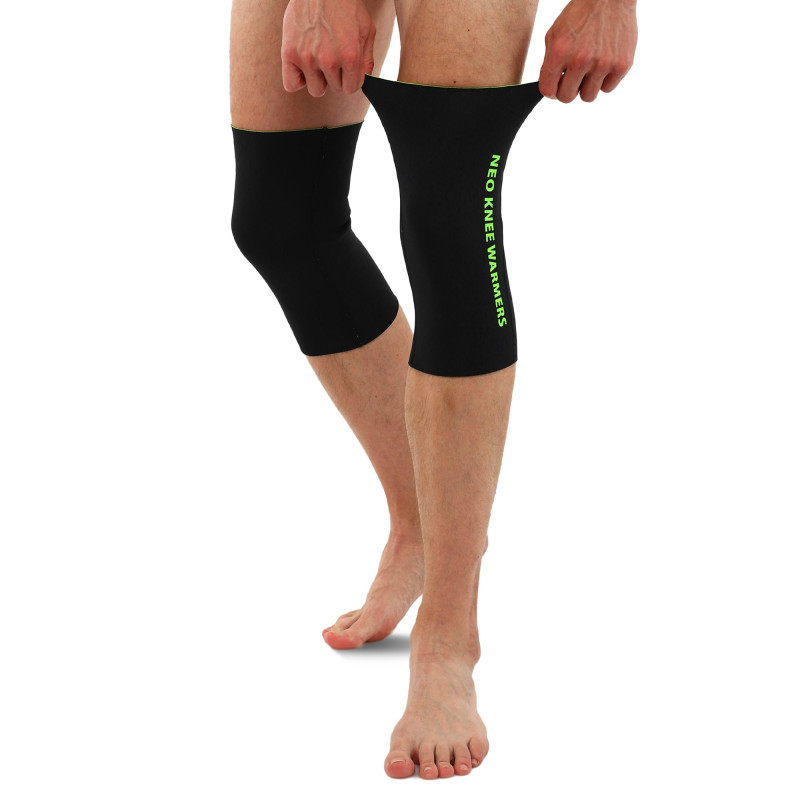Наколінники для плавання в холодній воді MADWAVE NEO DSSS KNEE WARMERS M204210 розмір S-XL чорний