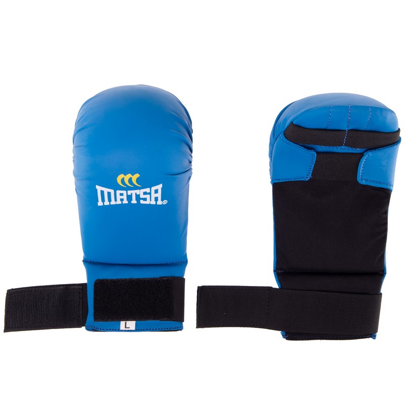 Накладки на руки для карате MATSA Zelart MA-0010 S-XL кольори в асортименті