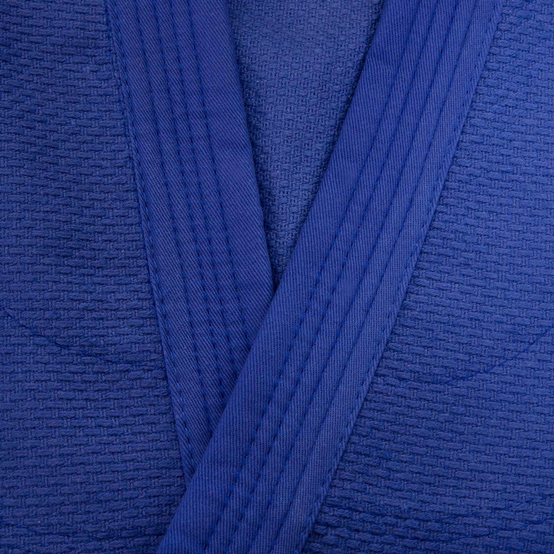 Кімоно для дзюдо куртка штани та пояс MATSA MA-0015 120-190см синій