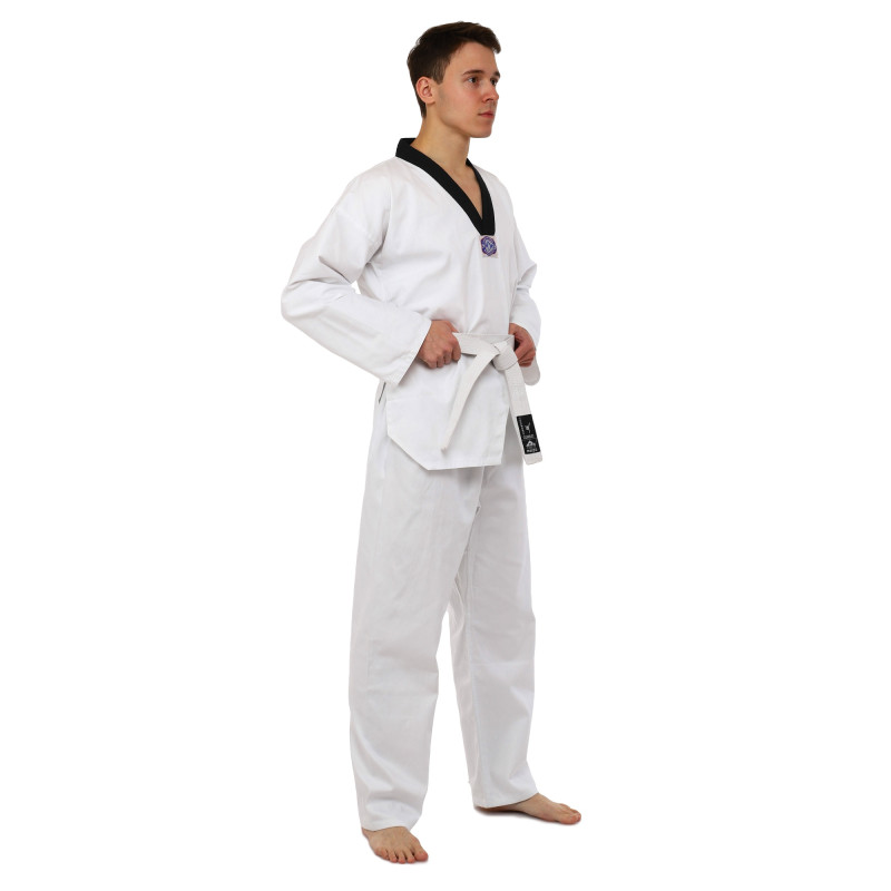 Добок кімоно для тхеквондо MATSA MA-0018 140-190см білий