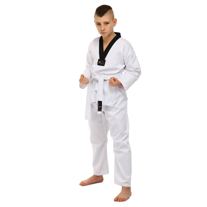 Добок кімоно для тхеквондо MATSA MA-0018 140-190см білий