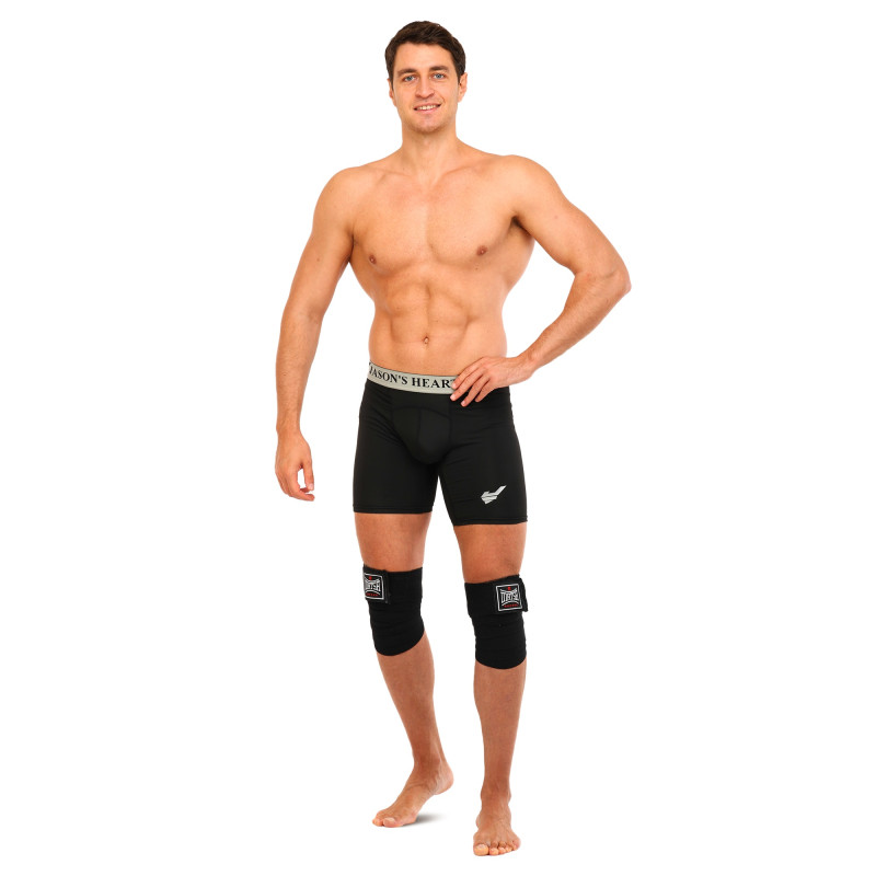 Колінні бинти для присідань MATSA MA-0667 2шт чорний