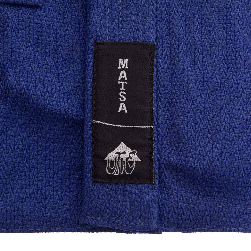 Кімоно для самбо куртка шорти пояс MATSA MA-3210 140-190см синій