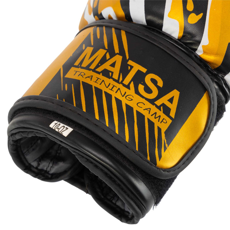 Боксерські рукавиці MATSA MA-7300 8-12 унцій кольори в асортименті