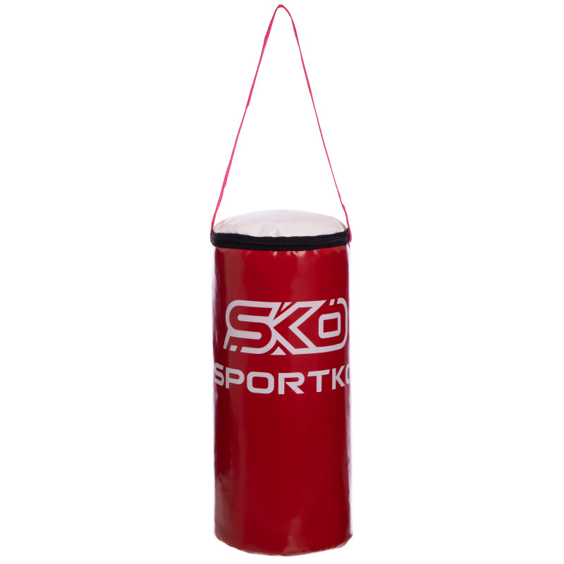 Мешок боксерский Цилиндр ременное крепление SPORTKO MP-10 40х19см кольори в асортименті