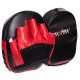 Міні-лапа боксерська вигнута тренувальна PU MAXXMMA MP04 15x15x4см 2штуки кольори в асортименті