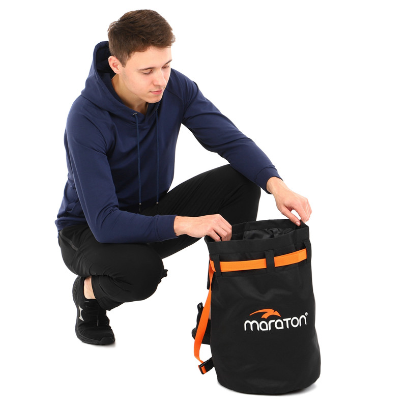 Рюкзак-мішок MARATON MRT27 45х29х29см чорний