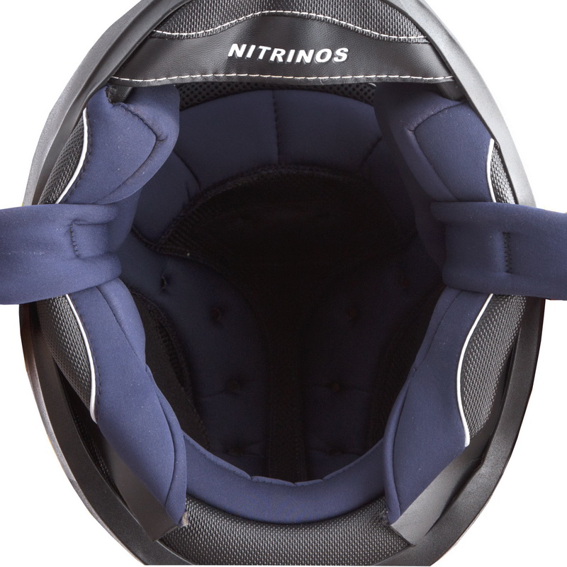 Мотошолом інтеграл (full face) Мото Кото з вушками NITRINOS NEKO MS-1650 M-XL кольори в асортименті