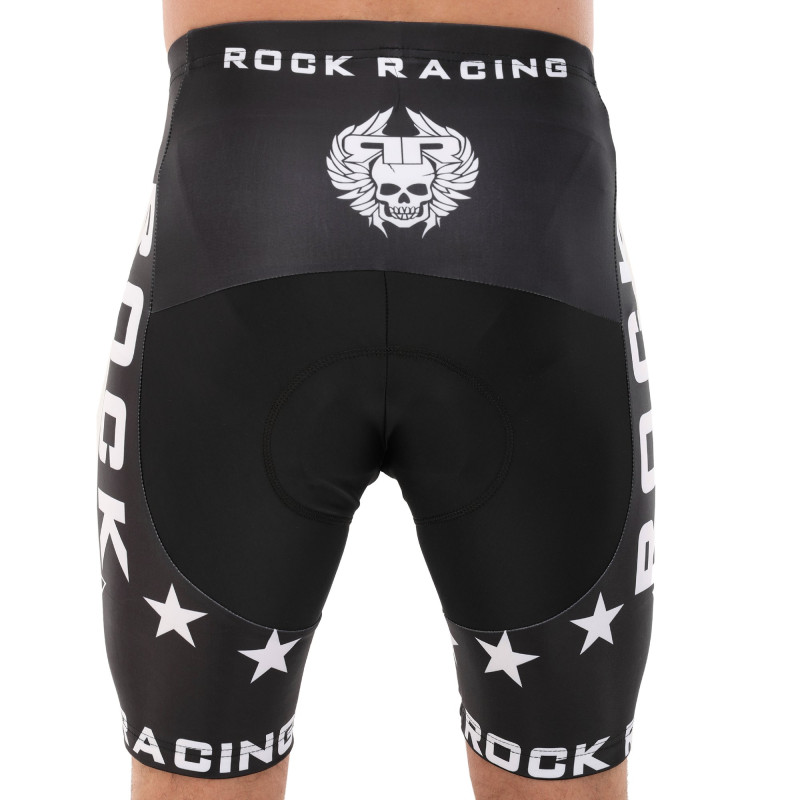 Велоформа літня джерсі та шорти SPOINT ROCK RACING MS-6818-BL M-3XL блакитний-чорний