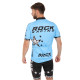Велоформа літня джерсі та шорти SPOINT ROCK RACING MS-6818-BL M-3XL блакитний-чорний