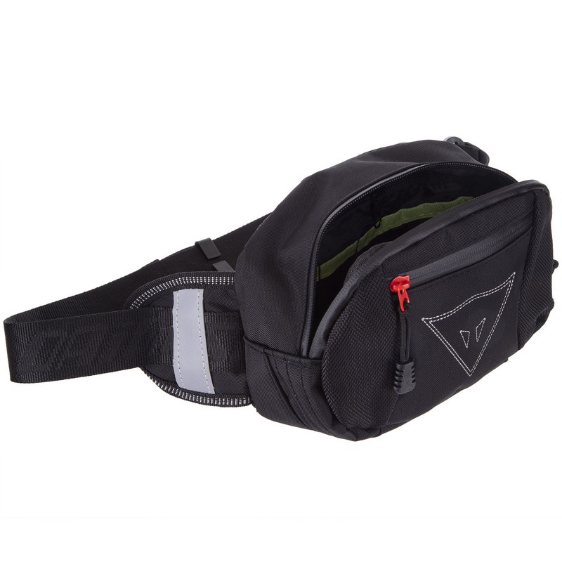 Сумка на пояс через плече бананка DAINESE MS-7002 чорний