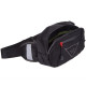 Сумка на пояс через плече бананка DAINESE MS-7002 чорний