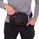 Сумка на пояс через плече бананка DAINESE MS-7002 чорний