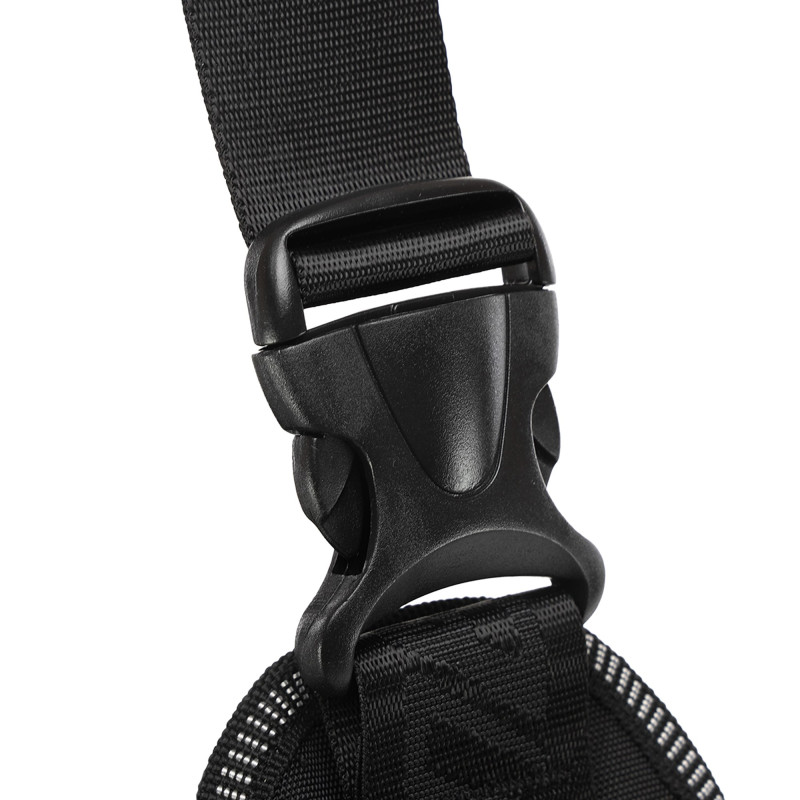 Сумка на пояс через плече бананка DAINESE MT-2713 5л 29х8х19см чорний