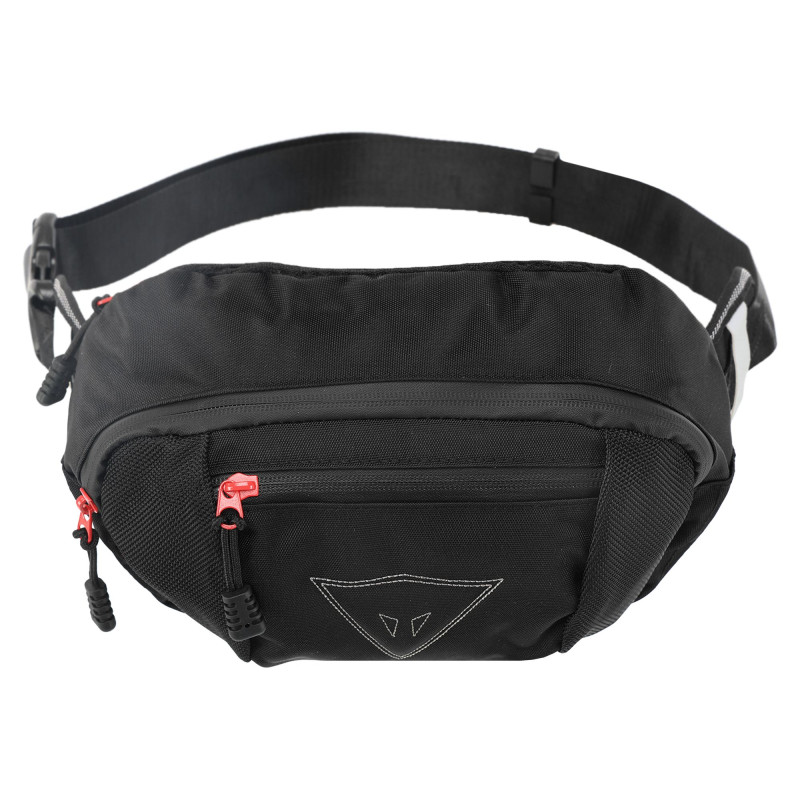 Сумка на пояс через плече бананка DAINESE MT-2713 5л 29х8х19см чорний