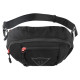 Сумка на пояс через плече бананка DAINESE MT-2713 5л 29х8х19см чорний